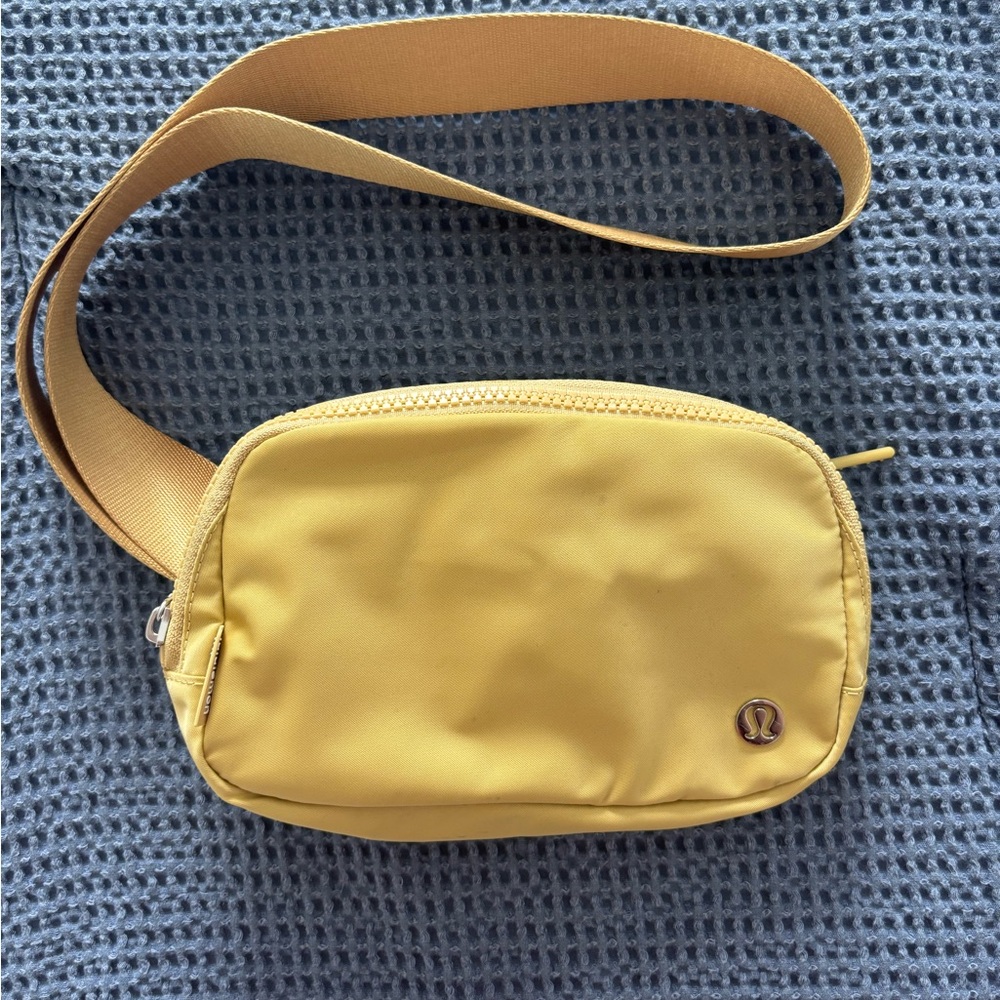 Lululemon Yellow Belt Bag